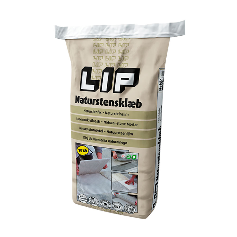 Natursteinlim Hvit 20 kg
